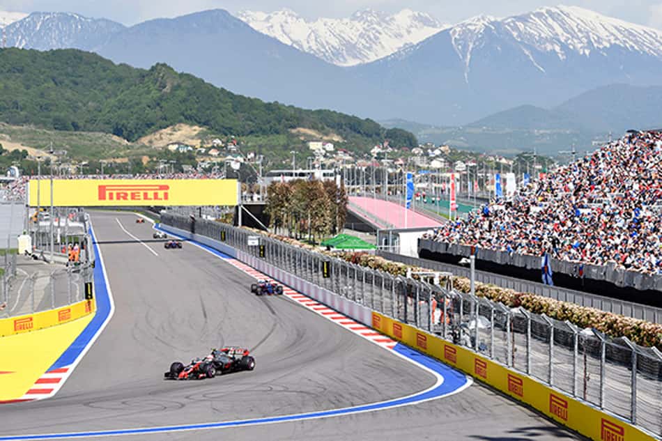 Grande Prêmio da Rússia de F1: Confira os horários deste final de semana