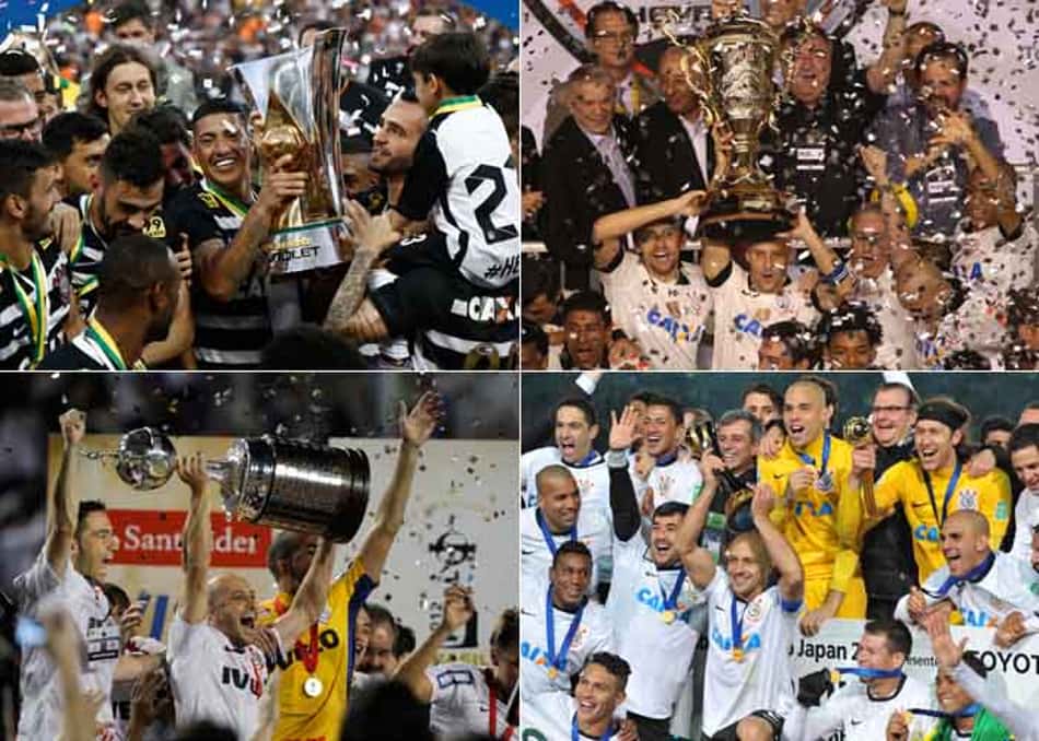 Timão obteve grandes conquistas na década atual: confira o que cada um dos 12 grandes clubes levaram no período