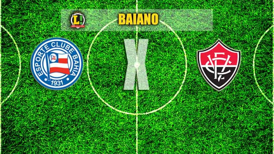 Em desvantagem, Bahia enfrenta o Vitória na final do Estadual