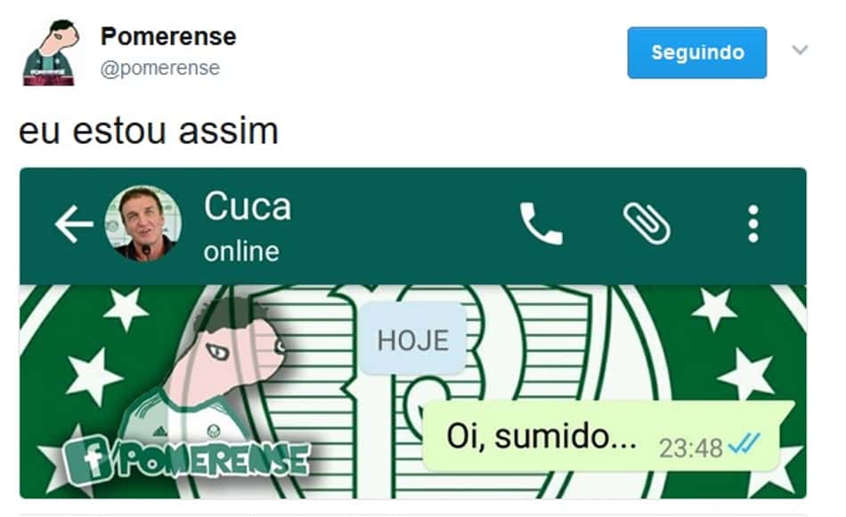 Torcida vai ao delírio com possível retorno de Cuca
