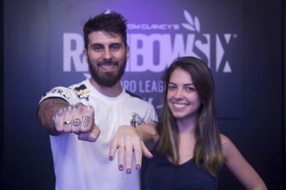 Após vitória da Black Dragons, Leo "Zigueira" faz pedido de casamento