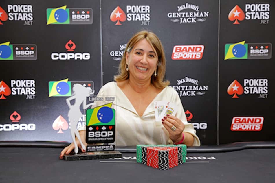 Beth Silva: de mãe de jogador a bicampeã do Ladies Event no BSOP
