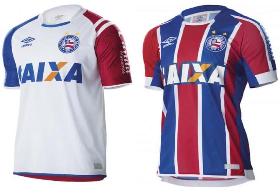 Bahia lança uniforme reserva e titular confeccionado pela Umbro