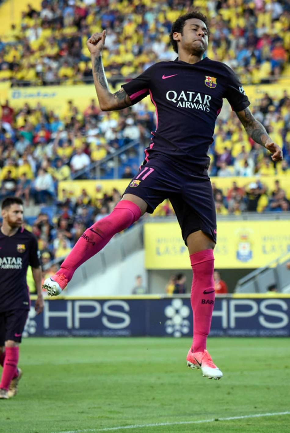 Nenhum brasileiro marcou mais gols no Campeonato Espanhol do que Neymar, do Barcelona, que fez 13 tentos