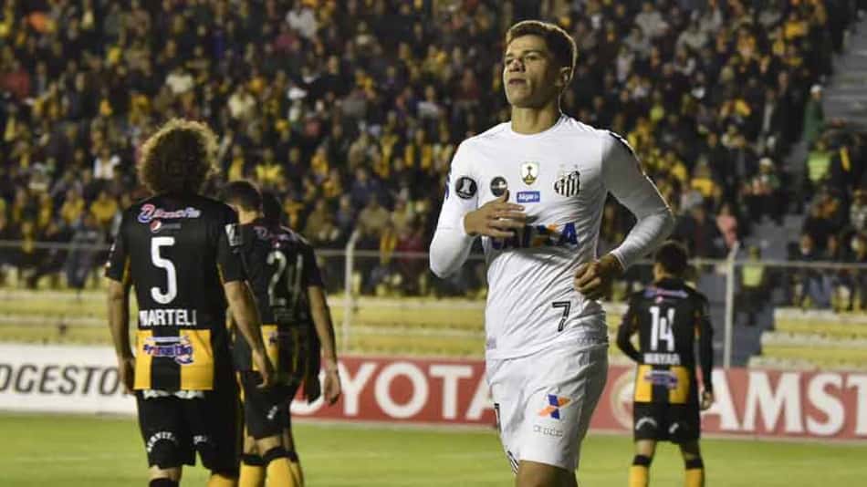 Com 10, Santos conseguiu empate heroico contra The Strongest em 2017