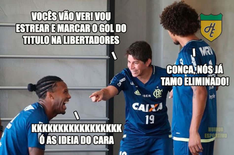 Estreia na Libertadores? Conca vira piada após eliminação do Flamengo
