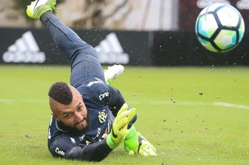 Muralha em treino do Flamengo