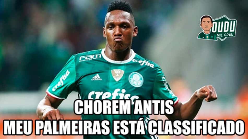 Os memes da classificação do Palmeiras às oitavas da Libertadores