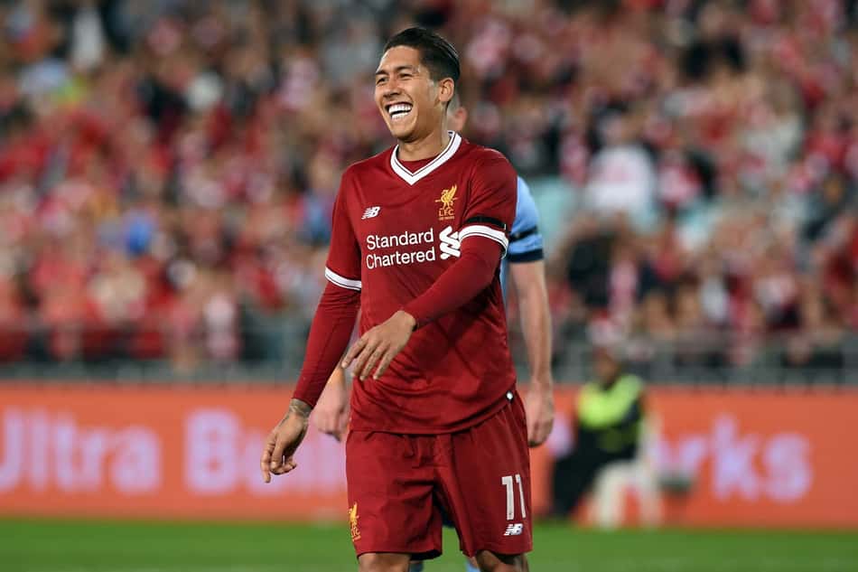 Firmino agradece elogios de Gerrard: 'Foi um dos maiores que vi jogar'