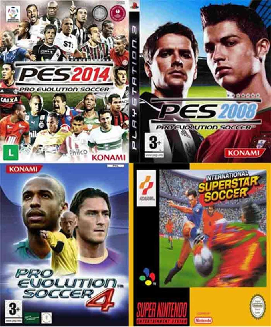 Nostalgia Press Start! Relembre todas as capas do Pro Evolution Soccer