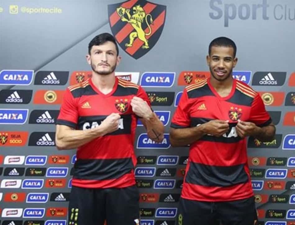 Sport apresenta Patrick e Sander como reforços para a Série A