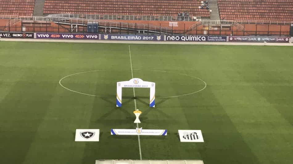 Público decepcionou expectativa do Santos na última quarta-feira