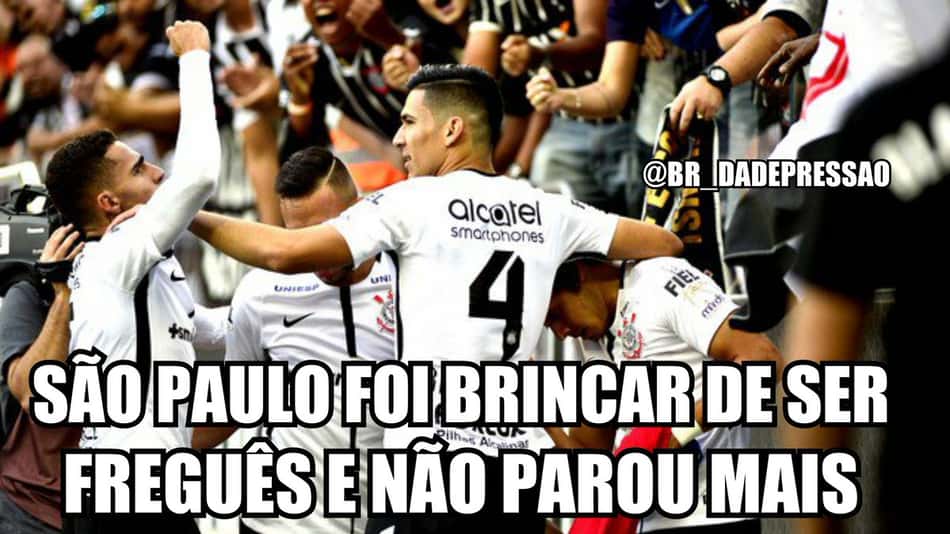 Os melhores memes da vitória do Corinthians sobre o São Paulo