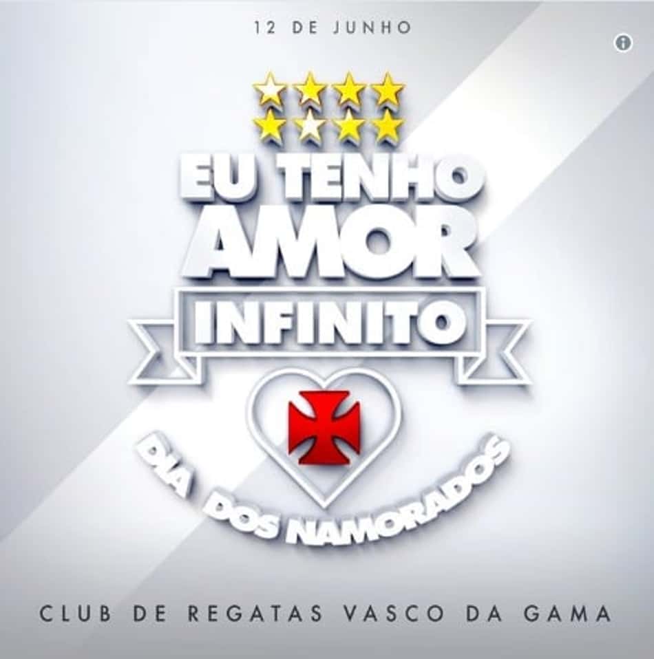 Vasco - Dia dos Namorados (Foto: Reprodução / Twitter)
