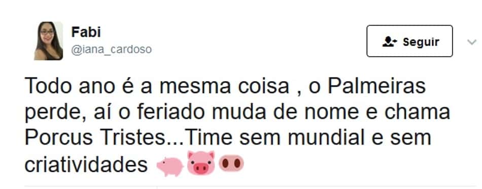 'Porcus Tristes' vira um dos assuntos mais citados do Twitter