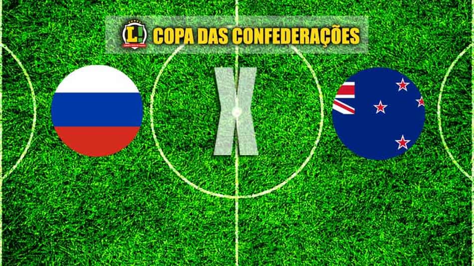 Rússia e Nova Zelândia dão pontapé inicial na Copa das Confederações
