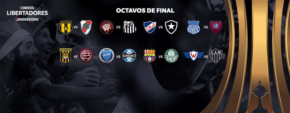 Conmebol divulga datas e horários das oitavas da Copa Libertadores