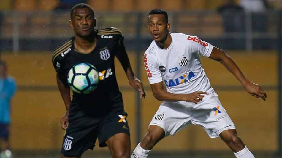 Com 'sorte de Levir', Santos empata com a Ponte Preta no Pacaembu