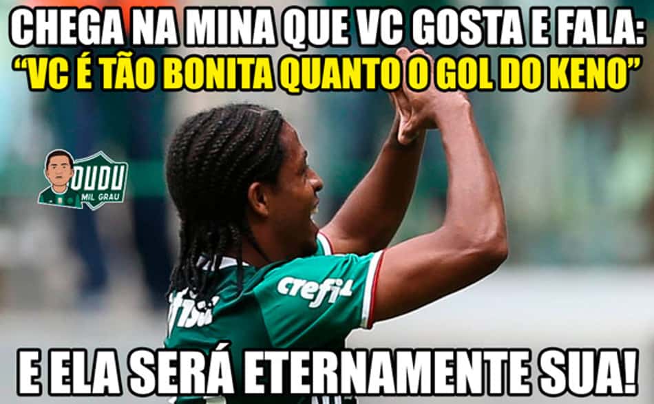 Os memes da vitória do Palmeiras sobre o Bahia