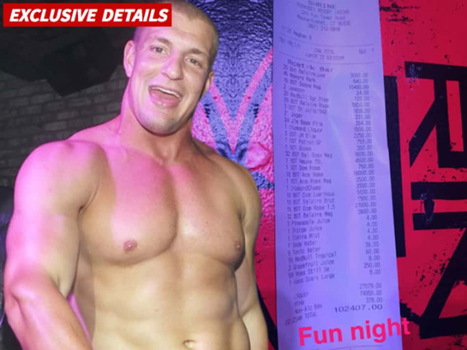 Jogador do Patriots gasta mais de U$100 mil em bar nos Estados Unidos