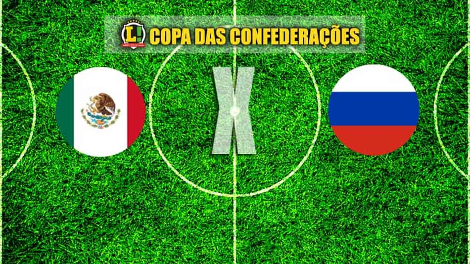 México encara a Rússia em jogo decisivo da Copa das Confederações