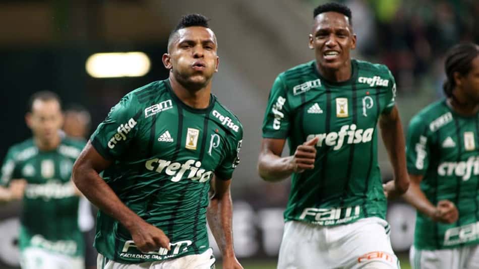 Borja fez o gol do triunfo no Allianz Parque 