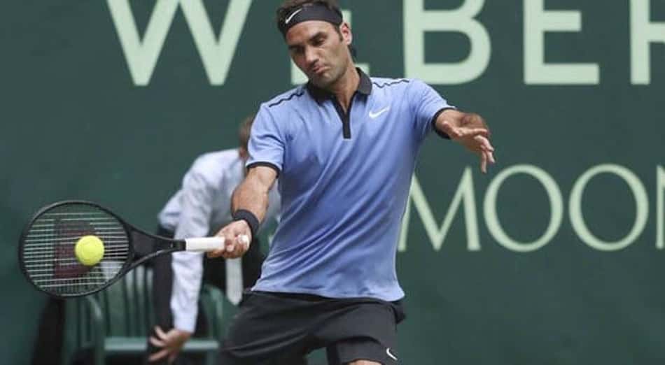 Federer tem chave dura em Halle