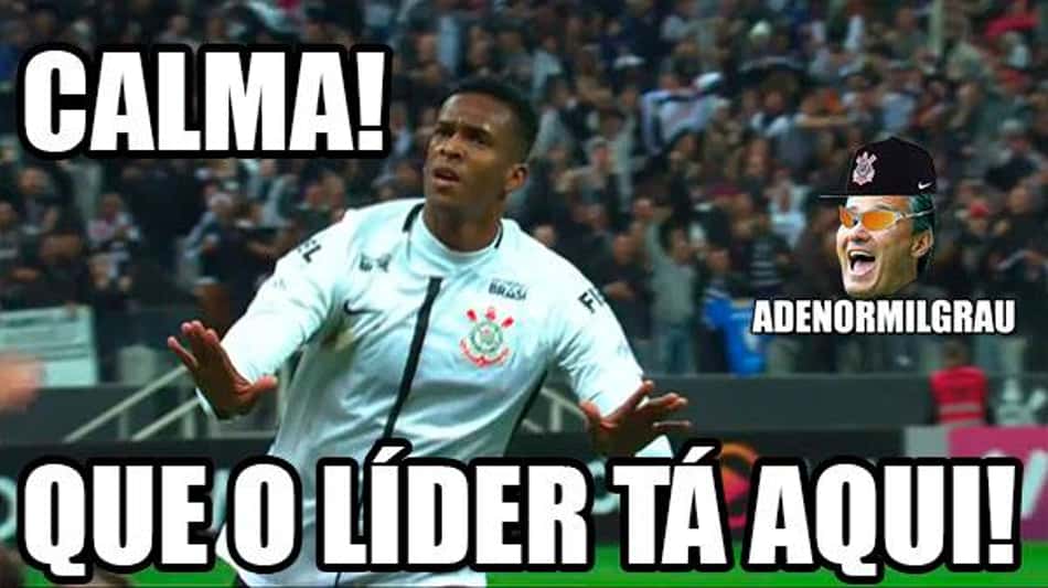 A euforia corintiana em memes após mais uma vitória no Brasileirão
