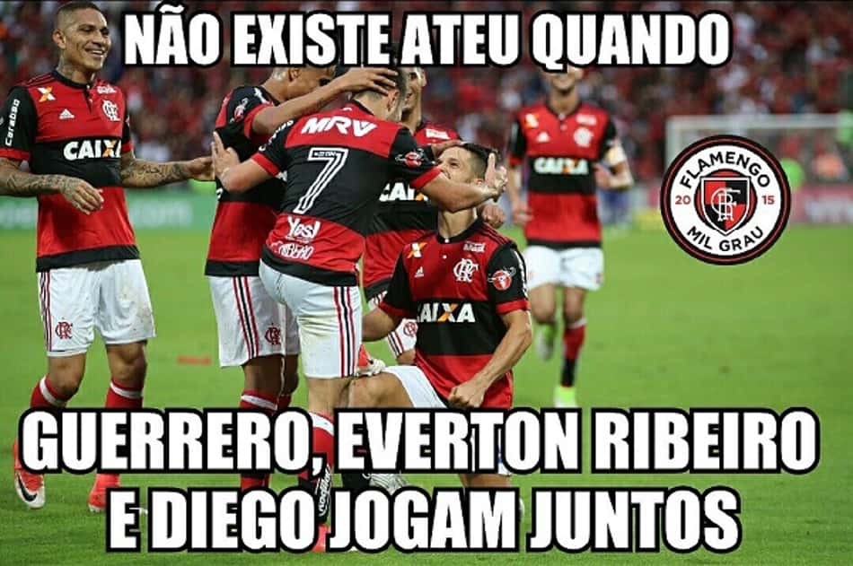 Atuação de trio ofensivo empolga flamenguistas; veja memes