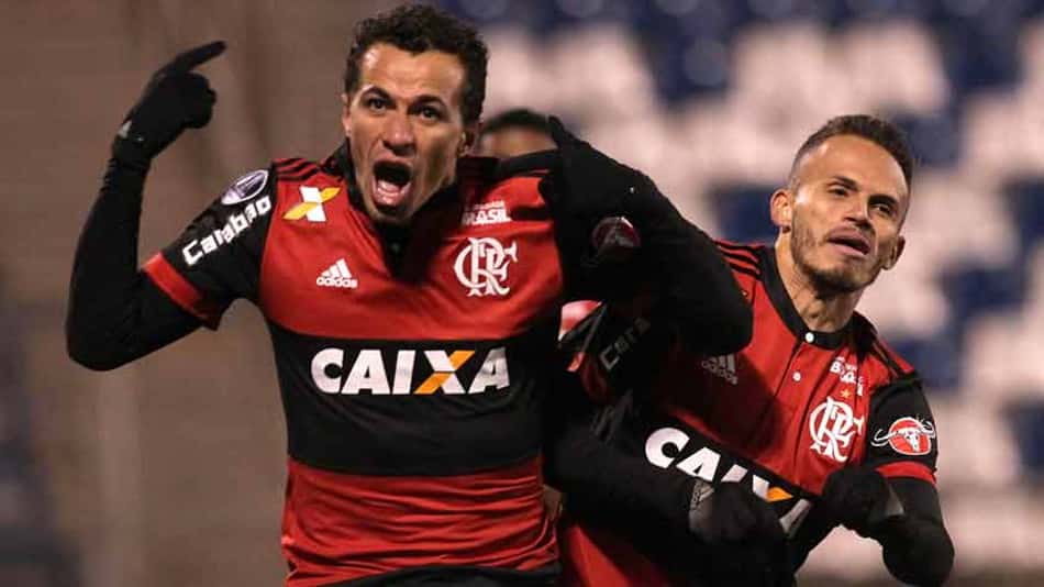 Palestino 2 x 5 Flamengo: as imagens do duelo em Santiago