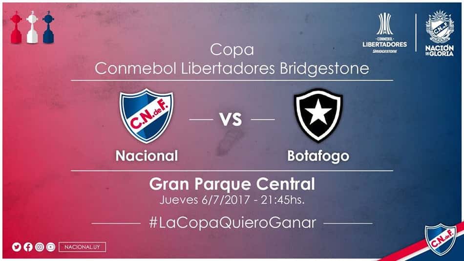 Jogar contra equipe brasileira favorecerá bastante o caixa do Nacional
