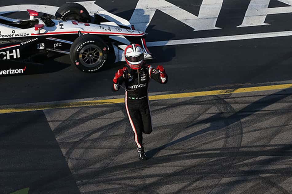 Helio Castroneves (Penske) - Iowa