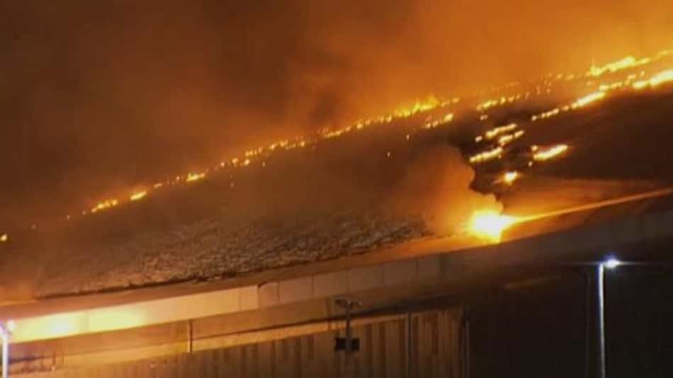 Incêndio no Velódromo do Parque Olímpico