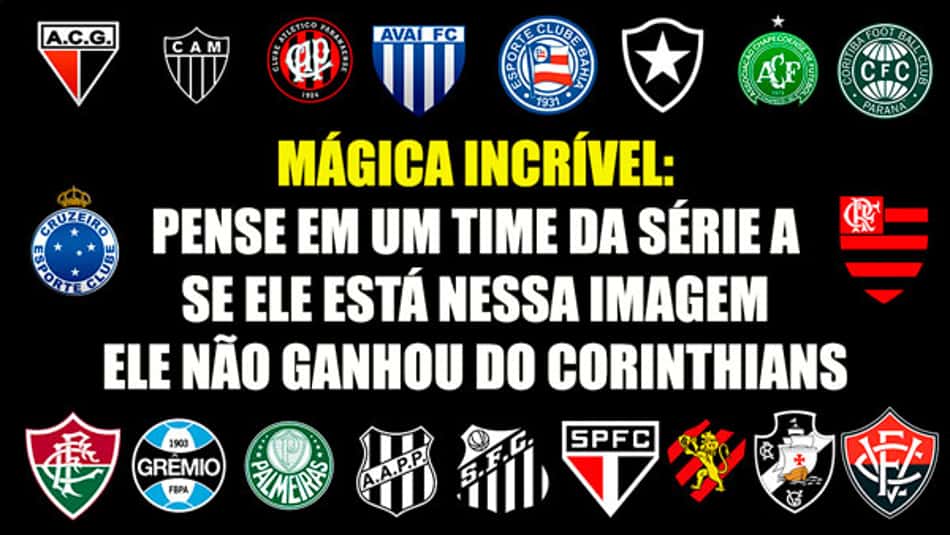 Torcedores do Corinthians zoam os rivais após primeiro turno invicto