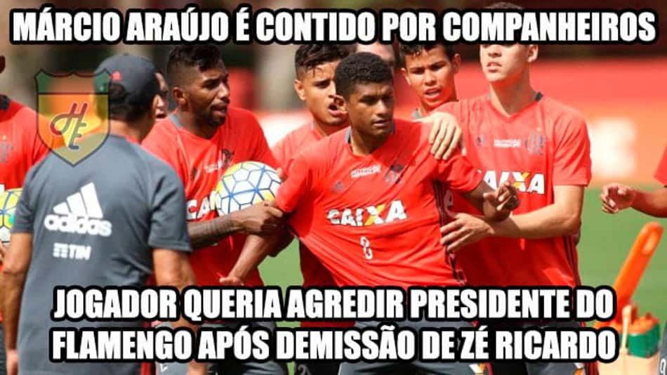 Demissão de Zé Ricardo inspira memes na web