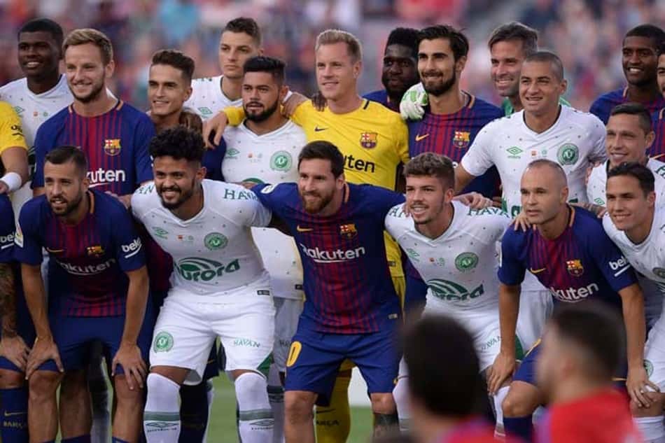 Emoção! Jogadores fazem relatos sobre o jogo Barcelona e Chapecoense