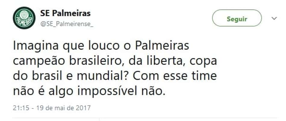 20 prints de palmeirenses que se iludiram com a final do Mundial de Clubes em 2017