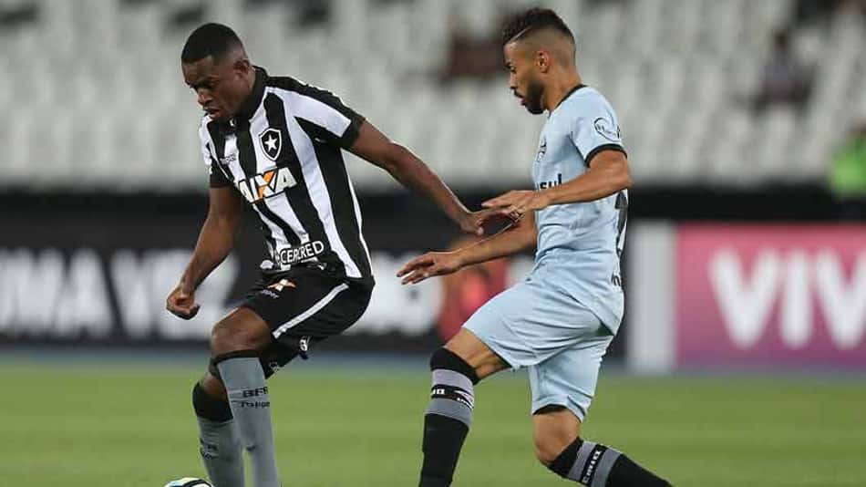 Eliminação 'une' Botafogo e Grêmio, rivais nas quartas da Libertadores