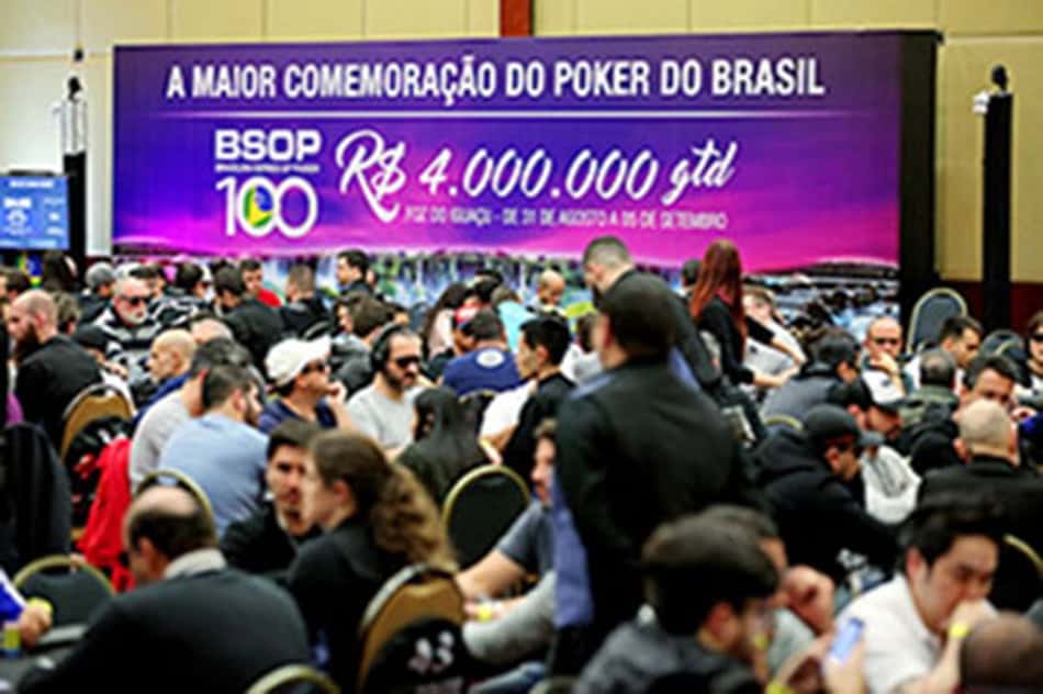 Freerolls vão dar 2 pacotes completos para o BSOP 100, em Foz do Iguaçu