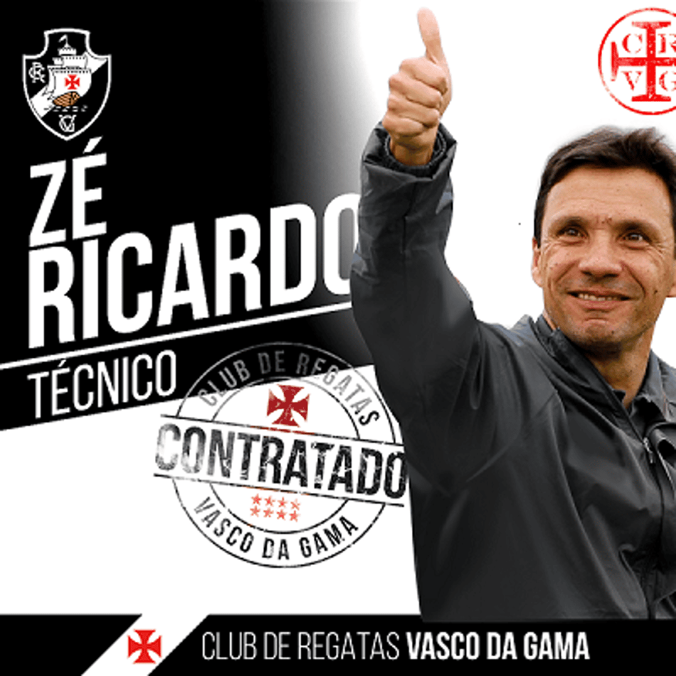 Zé Ricardo foi confirmado pelo Vasco. Confira a seguir galeria especial do LANCE! com outras imagens do treinador