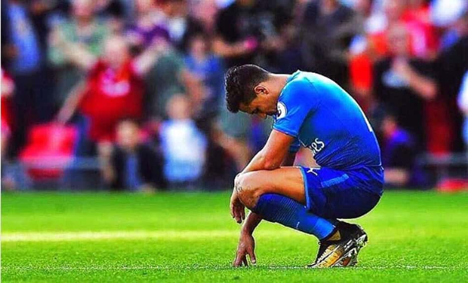 Alexis Sánchez posta foto misteriosa após novo vexame do Arsenal