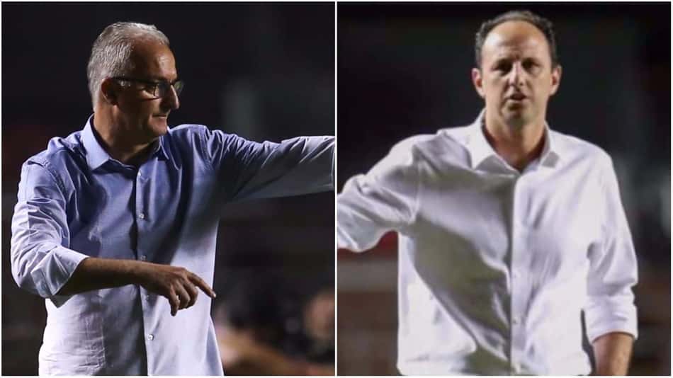 Dorival Júnior e Rogério Ceni