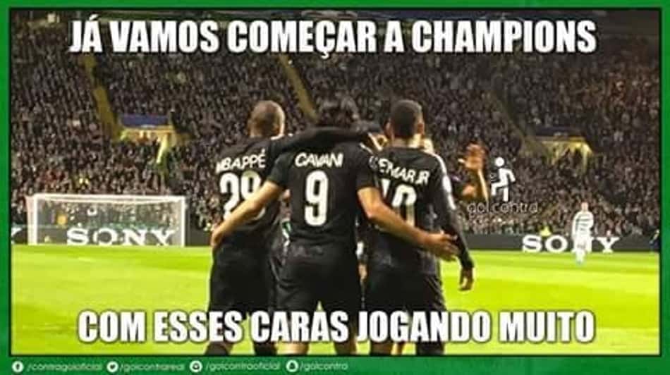 Rodada de estreia da Champions com goleadas anima os torcedores nas redes sociais