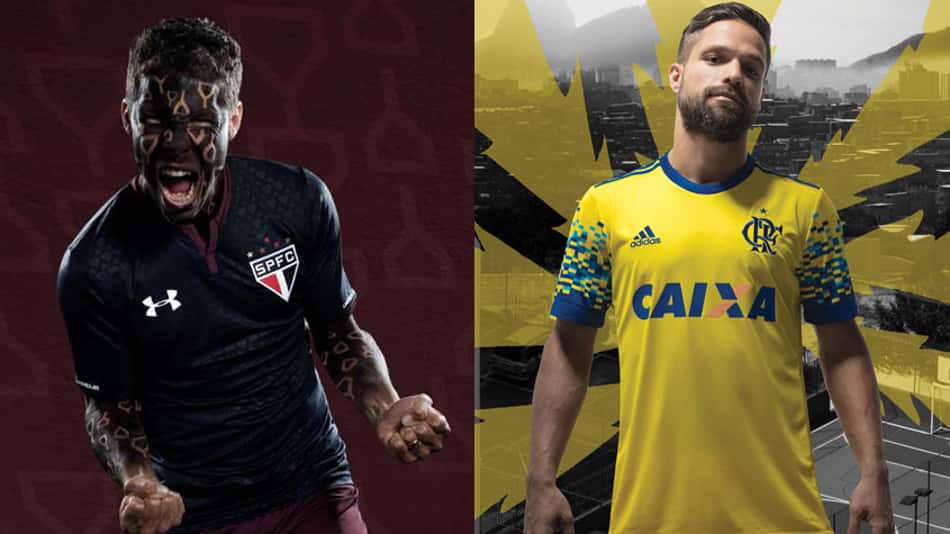 Terceira Camisa - São Paulo e Flamengo