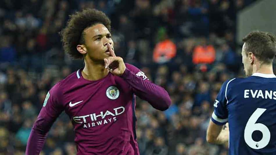 Leroy Sané - West Brom x Manchester City