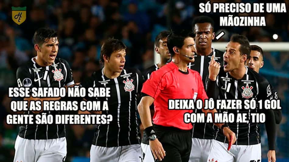 Corinthians sofre (e muito) com as zoações após eliminação na Sul-Americana