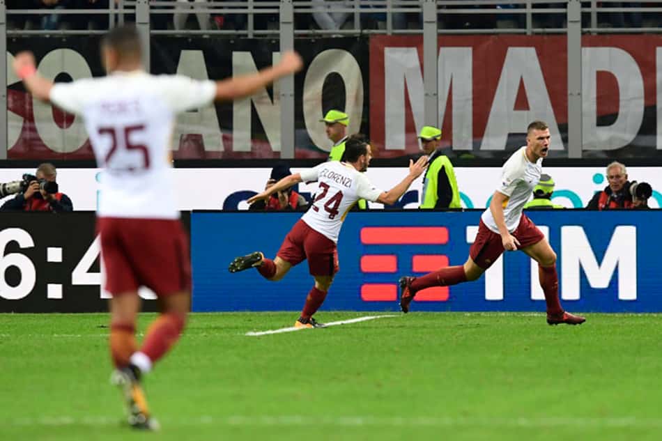 Roma bate inoperante Milan dentro do San Siro e embala no Italiano