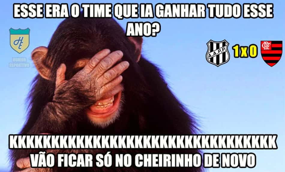 Internet não perdoa derrota do Flamengo para Ponte; veja os memes