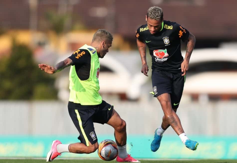 Treino - Seleção Brasileira