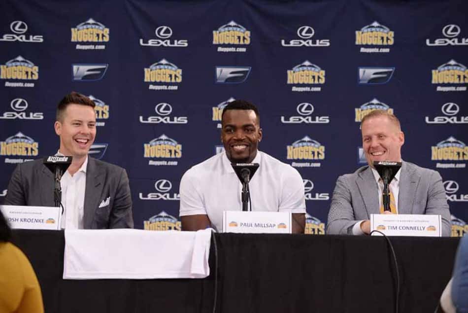 Paul Millsap renova com o Denver Nuggets